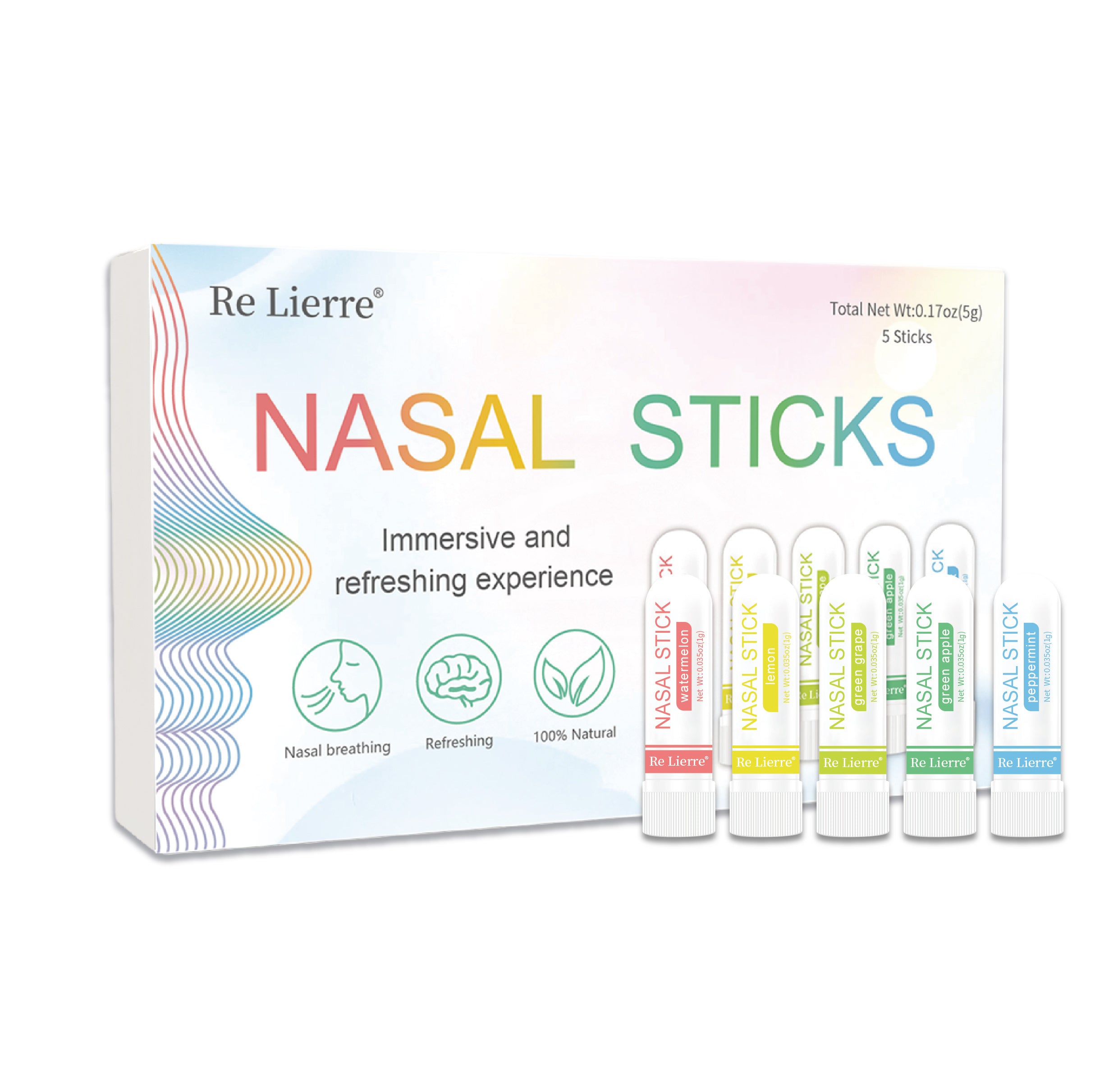 Natural nasal sticks for congestion relief - Breathe Care